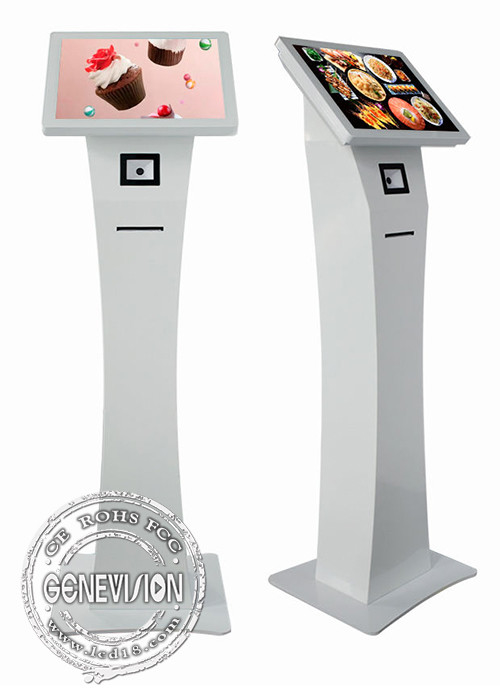 21.5 Touchscreen Self Service Kiosk With Thermal Printer And QR NFC Scanner​