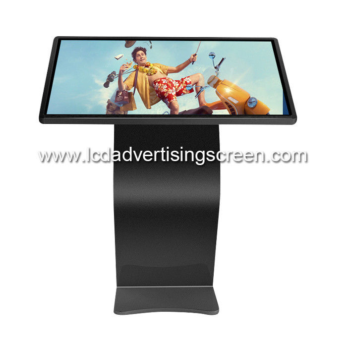 49 Inch Black LCD Capacitive Touch Screen All in One Display Kiosk with Win10 System