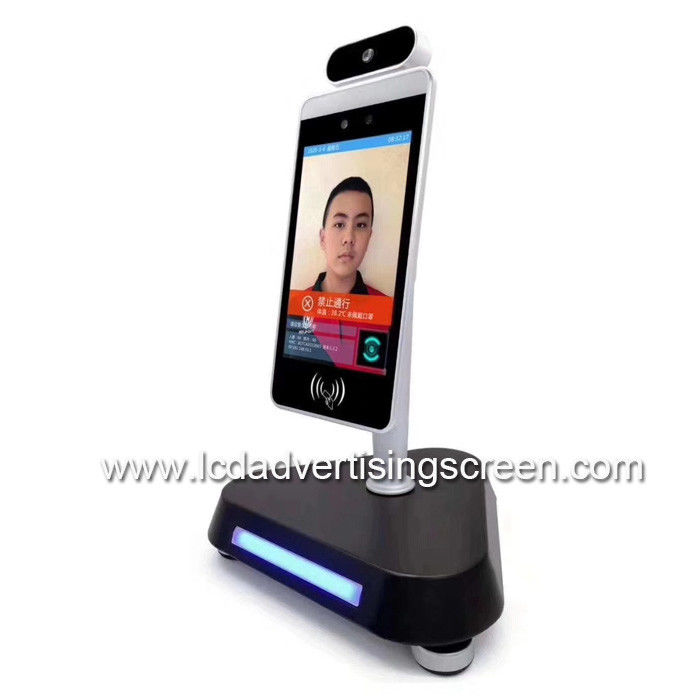 Desktop Install Wifi Digital Signage Face Recognition Body Ir Temperature Thermometers Measurement