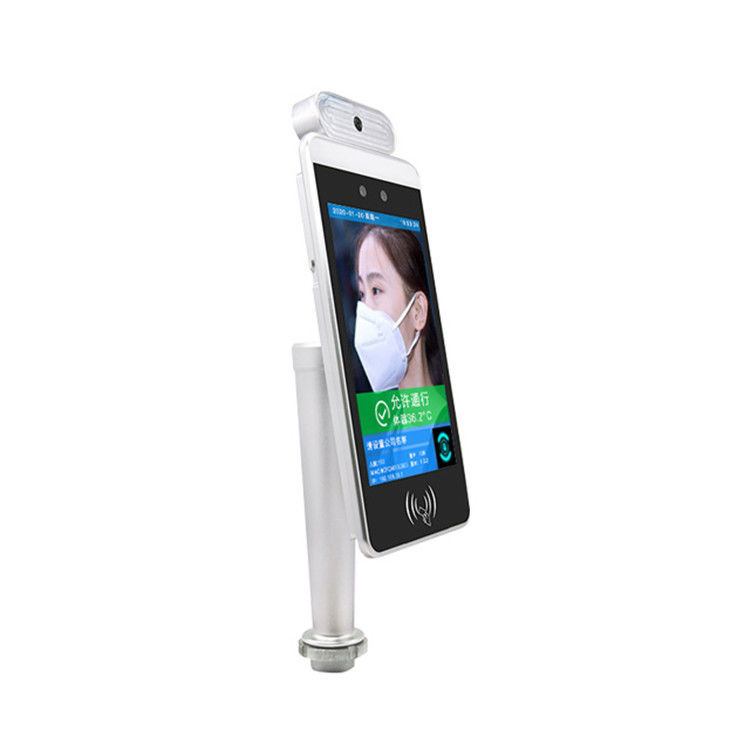 Kiosk 8" WIFI Face Recognition Infrared Thermometer
