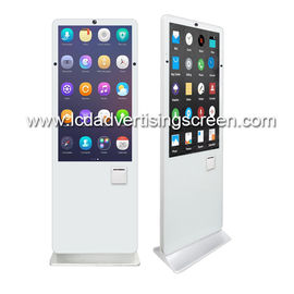 Non Contact POS Payment Interactive Touch Screen Video Call Self Service Kiosk For Remote Ordering in Distance
