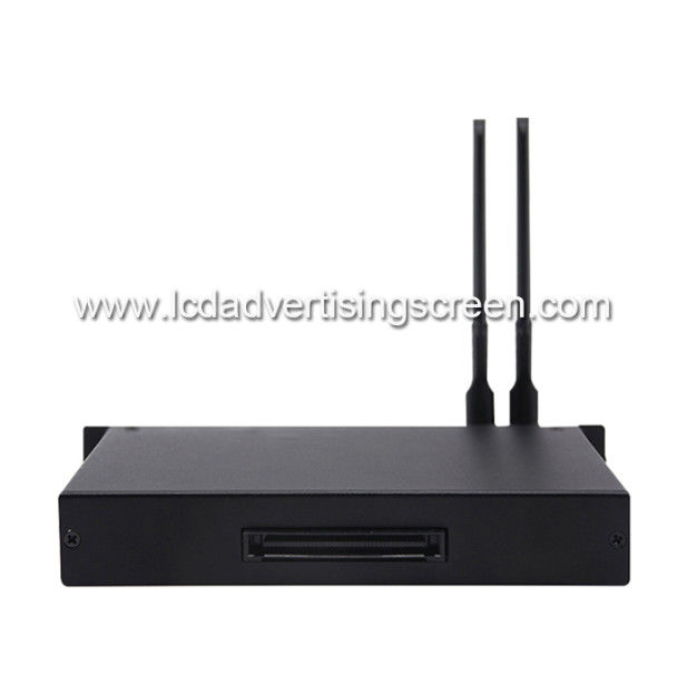 Black Media Player Box High Integration Density Metal case Material