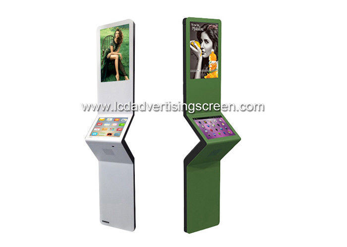 Dual Screens LCD Advertising Screen , Digital LCD Advertising Display