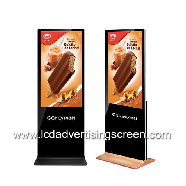 Android Capacitive Standing LCD Advertising Display TFT Type 1 Year Warranty