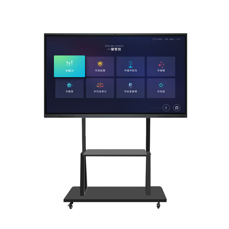 5.5ms Response 75 Inch Touch Screen Smart TV Whiteboard