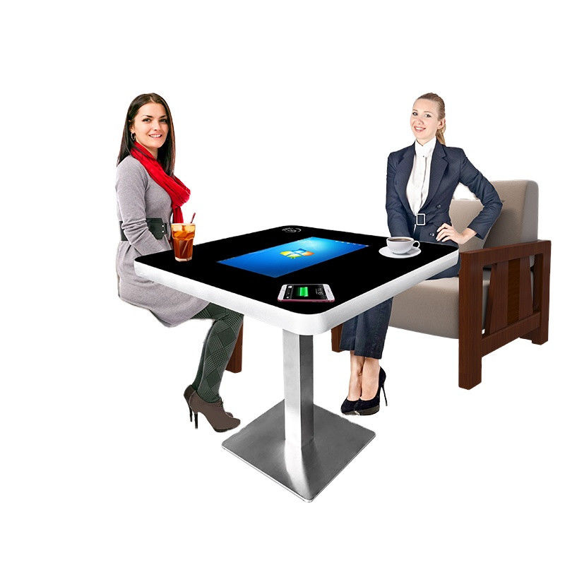 21.5 Touch PC Screen Coffee Table Wireless Charging Win10 System